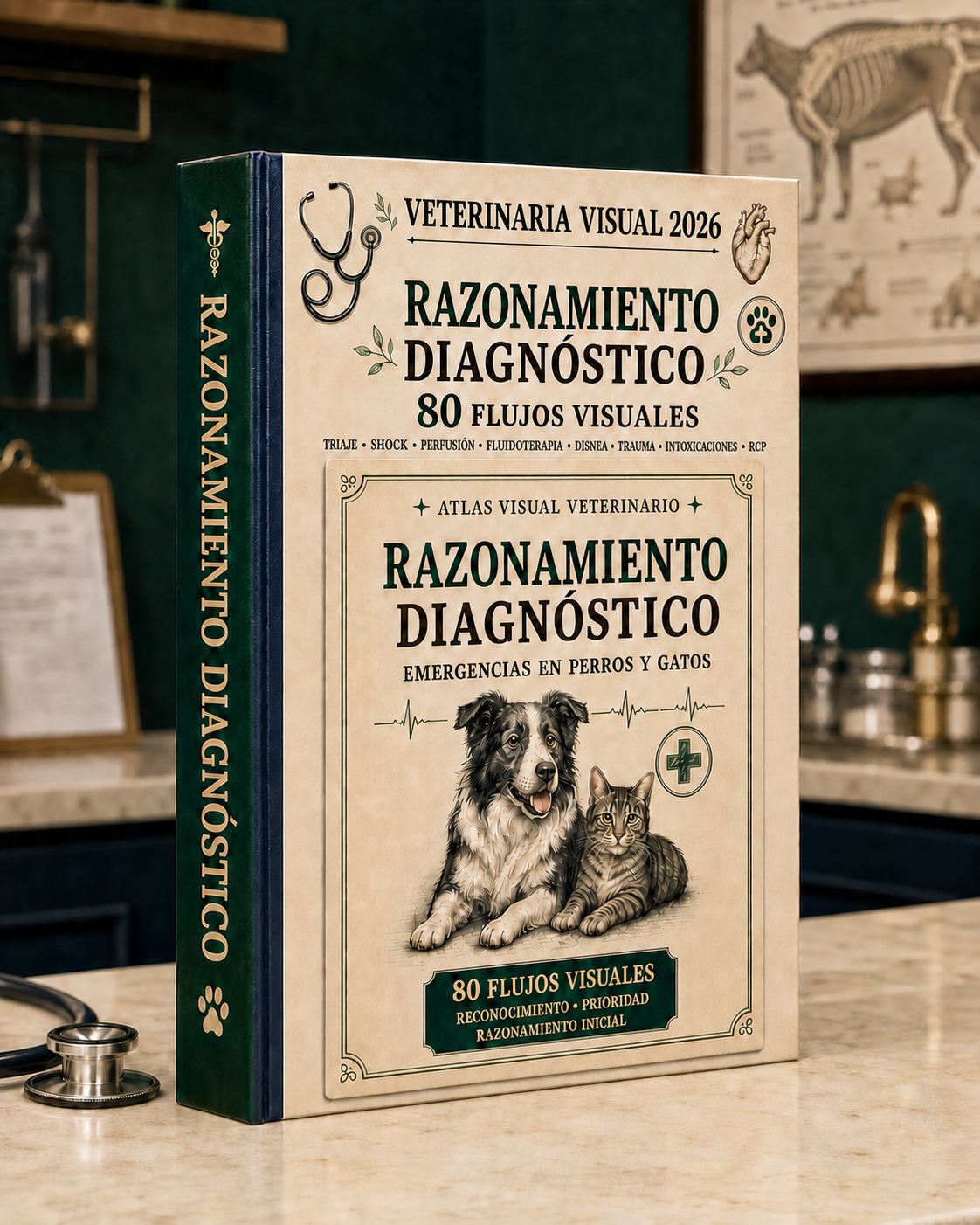 Mockup del libro Razonamiento Diagnóstico
